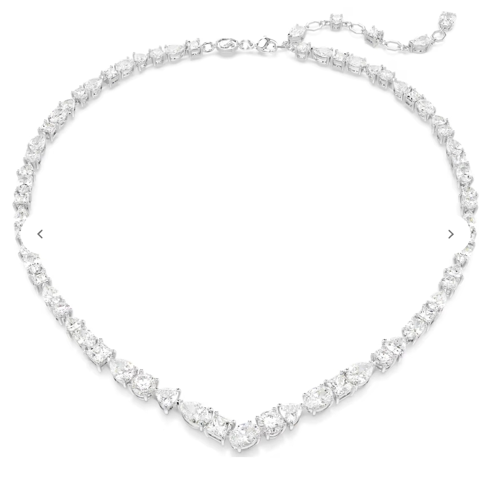 Swarovski Sparkling Silver Necklace